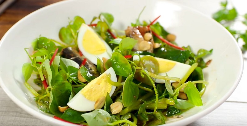 Salad rau củ không chỉ có hương vị thơm ngon mà còn là món ăn tốt cho người bệnh gout